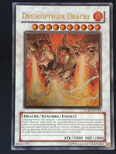 Dreiköpfiger drache - dreiköpfiger,