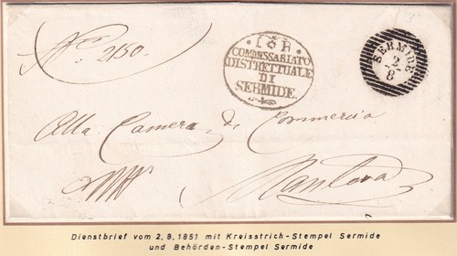 Vorphilatelie lombardei - vorphilatelie,