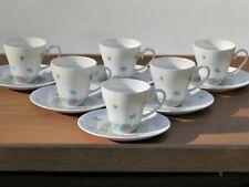 SET: 6 (!) Mokkatassen ROSENTHAL Studio Linie "Romanze bunt" Espressotassen
