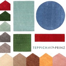 Wollteppich gabbeh uni - wollteppich,