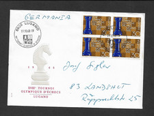 Schweiz fdc 1968 lugano - 1968,