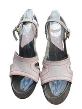 Jette Joop  Sandalen mit Holzsohle, Gr. 41  wie NEU