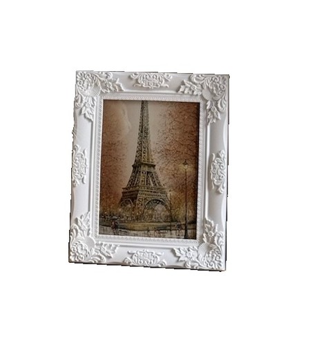 Eiffelturm mit bilderrahmen - eiffelturm,