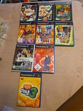 Playstation 2 Spiele PS2, Konvolut ( 9 Spiele ) EYE TOY, BUZZ, SINGSTAR