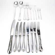 KONVOLUT Silber Besteck 319 Gramm zzgl. 8 Messer Georg Jensen Wilkens HTB Reiner