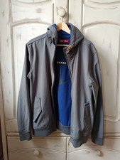 Derbe Hamburg Softshelljacke gefüttert Größe L Herren grau