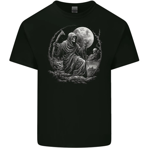 Sensenmann mit vollmond und - sensenmann,