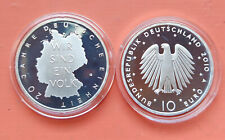 deutsche Einheit 20 Jahre ,Wir sind ein Volk, 10€ silber Gedenkmünze PP 2010