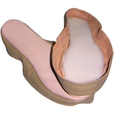 Ledersohle für Hüttenschuhe