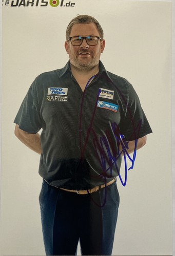 James wade signiert darts - james,