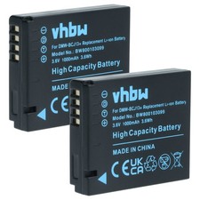 2x Akku für Panasonic Lumix