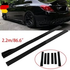 86,6" Seitenschweller Schweller Ansätz Sideskirts Erweiterung Für Audi A4 S4 B8