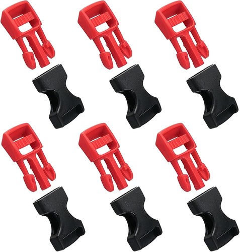 6er set helmkinnclip - 6er-set,
