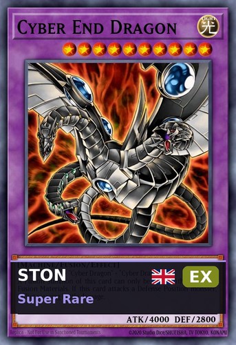 Cyber end dragon - cyber, ex