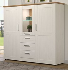 Highboard kommode weiß - highboard,