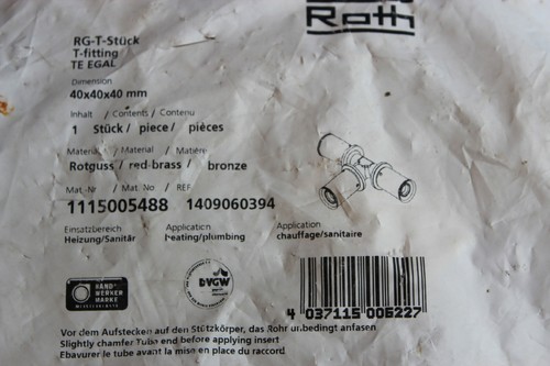 Rpr105 roth press stück 40 - t,