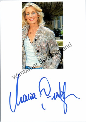 Original autogramm maria - autogramm,