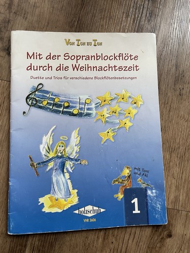 Mit der sopranblockflöte - der,