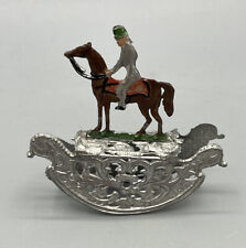 Schönes Pferd Filigranes Zinn Babette Schweizer Figur Wippe Wiege Schaukel