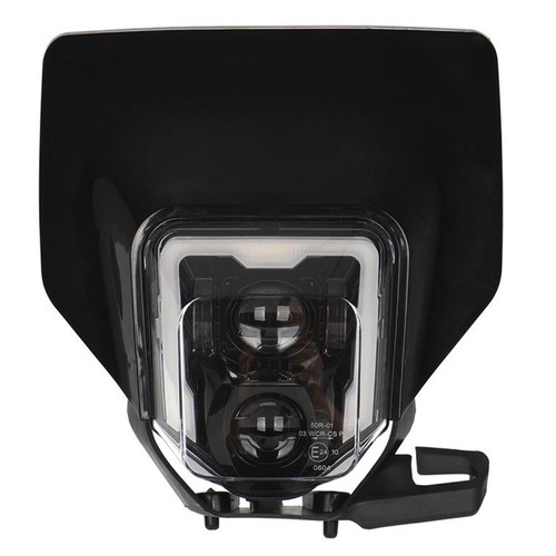 Led scheinwerfer mit - mit, schwarzer