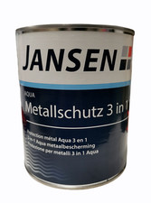 Metallschutz Aqua  3 in 1  Jansen Freie Farbwahl 750ml
