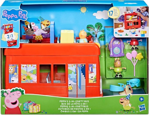 Peppa pig 1 partybus - peppa, 2-in-1