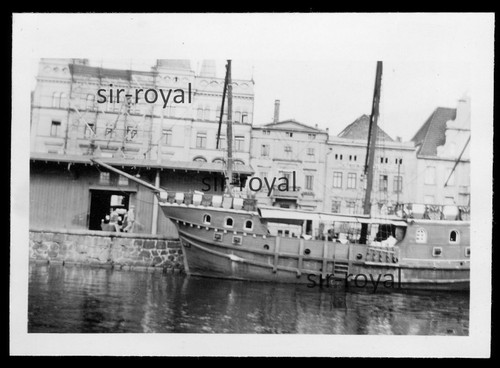 Lübeck 1939 kogge im hafen - -,