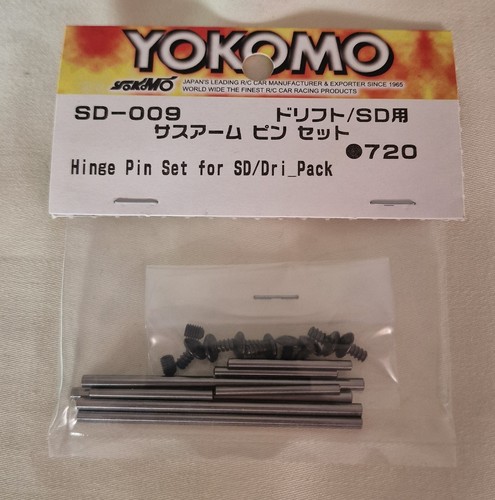 Yokomo hinge pin set - hinge,