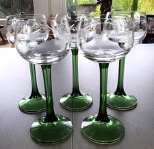 1 x Weinglas Jugendstil Glas
