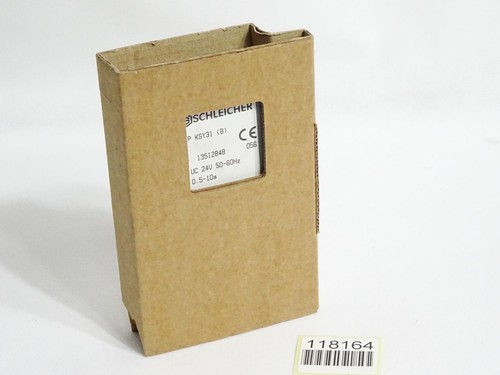 Schleicher zeitrelais ksy31 - schleicher,