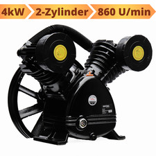 Kompressor 4 kW Zweizylinder KD1404 Ölgefüllt Werkstatt Druckluftanlage