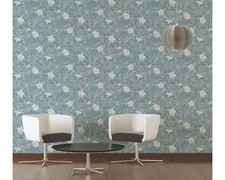 €1,50qm  1 Ro.AS Creation Cuba 38028-5  Anf. 9 A Vliestapete blauürkis cremegrau