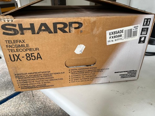 Sharp fax telefon ux - sharp,