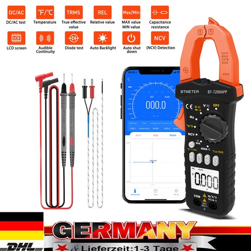 Bluetooth clamp meter - clamp,