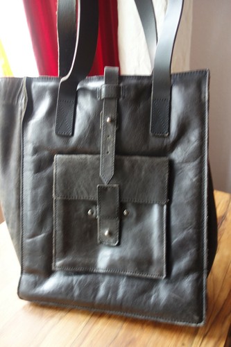 Lederbeutel tasche braun - braun, von