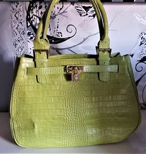 Eine wunderschöne echtes Leder Handtasche  aus Italien