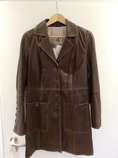 Echt Leder Damen Mantel NEU
