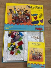 Haba Ratz-Fatz Ratz Fatz Lernspiel Spiel Holzfiguren Ersatzteile Teile