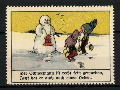 Reklamemarke fritz reiss - reklamemarke,
