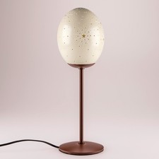 Tischlampe Straußenei