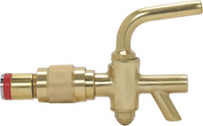 Messing Zapfgarnitur