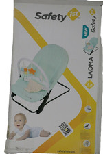 Laoma praktische Baby Wippe, inkl. Abnehmbaren Spielbogen,pop hero, hellblau