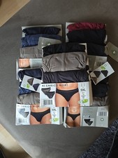 Enrico Mori 5 X 3 Set Herren Slips Baumwolle Größe 5XL Große Mode Neu