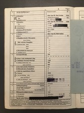 Opel Kadett B Rallye Coupé F 1968 Fahrzeug Brief Fahrzeugbrief 1.1SR 60 PS 442