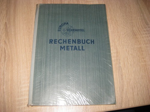 Rechenbuch metall europa - rechenbuch,