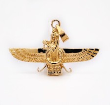 18k gelbgold farvahar ahura - gelbgold,