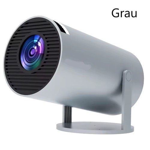 Tragbarer projektor grauer - tragbarer,