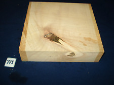 Ahorn  Holz   Drechselholz        205 x 198 x 48 mm        Nr  779