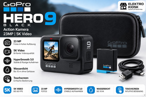 Gopro hero9 black action - gopro,