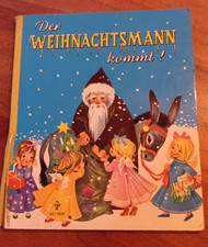 Der Weihnachtsmann kommt 1976 Pestalozzi Verlag Kinderbuch Pappbuch Märchenbuch